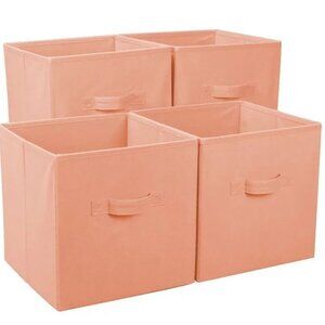 Mainstays Collapsible Fabric Cube Storage Bins